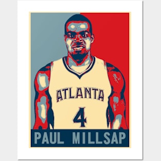 Atlanta Hawks Paul Millsap Posters and Art